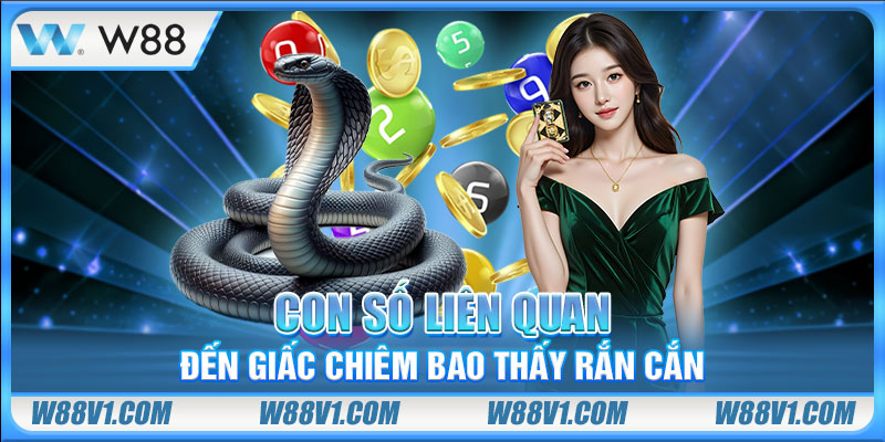 Con số liên quan đến giấc chiêm bao thấy rắn cắn
