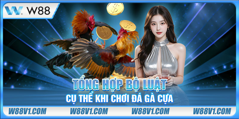 Tổng hợp bộ luật cụ thể khi chơi đá gà cựa